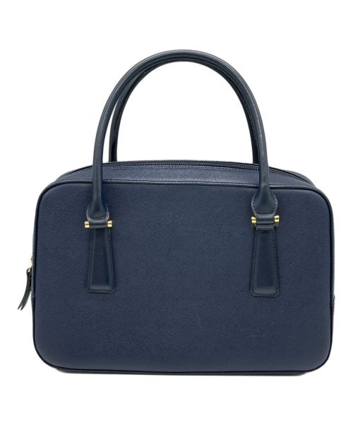 BURBERRY（バーバリー）BURBERRY (バーバリー) ハンドバッグ ネイビーの古着・服飾アイテム