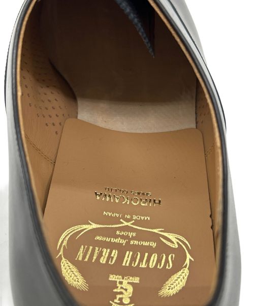 SCOTCH GRAIN（スコッチグレイン）SCOTCH GRAIN (スコッチグレイン) ストレートチップシューズ ブラック サイズ:SIZE 25.5cmの古着・服飾アイテム