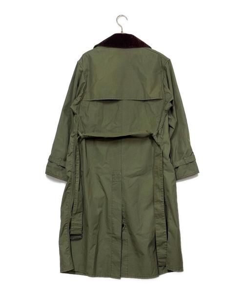 Barbour（バブアー）Barbour (バブアー) トレンチコート グリーン サイズ:SIZE 34（S)の古着・服飾アイテム