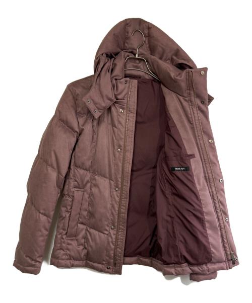 MICHEL KLEIN（ミッシェルクラン）MICHEL KLEIN (ミッシェルクラン) ベジタブルスエードダウンジャケット パープル サイズ:SIZE 46（M）の古着・服飾アイテム