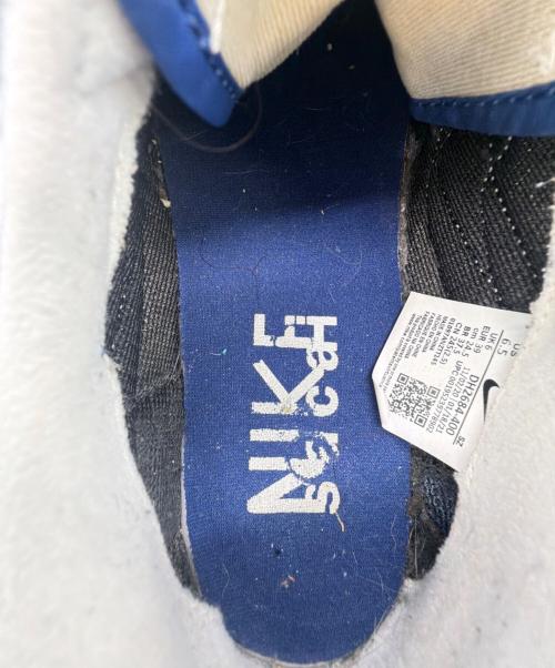 NIKE（ナイキ）NIKE (ナイキ) sacai (サカイ) FRAGMENT DESIGN (フラグメントデザイン) ローカットスニーカー/LD WAFFLE/SF/エルディー ワッフル エスエフ ネイビー×ホワイト サイズ:SIZE 24.5cmの古着・服飾アイテム