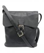 LOEWEロエベ）の古着「レザーショルダーバッグ」｜ブラック