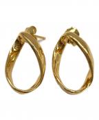 DRIES VAN NOTENドリスヴァンノッテン）の古着「オーバルフープピアスセット」｜ゴールド