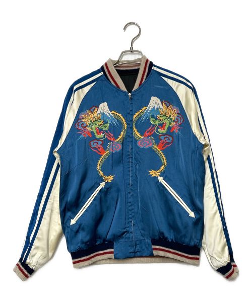 東洋エンタープライズ（トウヨウエンタープライズ）東洋エンタープライズ (トウヨウエンタープライズ) スーベニアジャケット ブラック×ブルー サイズ:SIZE Sの古着・服飾アイテム