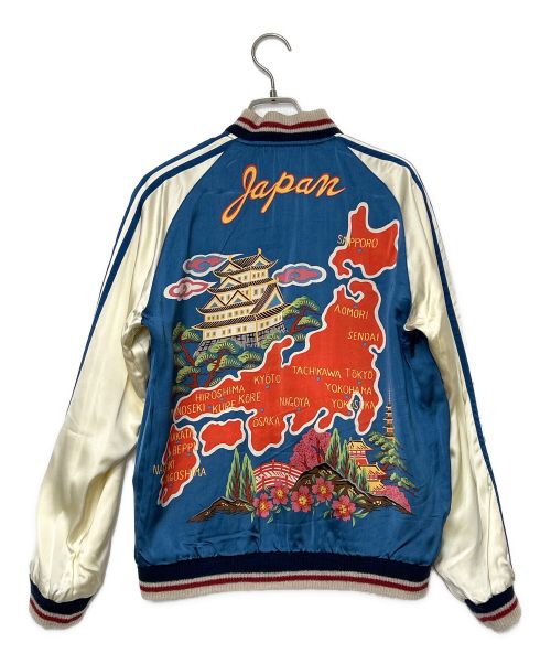 東洋エンタープライズ（トウヨウエンタープライズ）東洋エンタープライズ (トウヨウエンタープライズ) スーベニアジャケット ブラック×ブルー サイズ:SIZE Sの古着・服飾アイテム