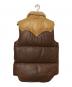 RockyMountainFeatherBed (ロッキーマウンテンフェザーベッド) 70's LDV オールレザーダウンベスト ブラウン サイズ:38：135000円