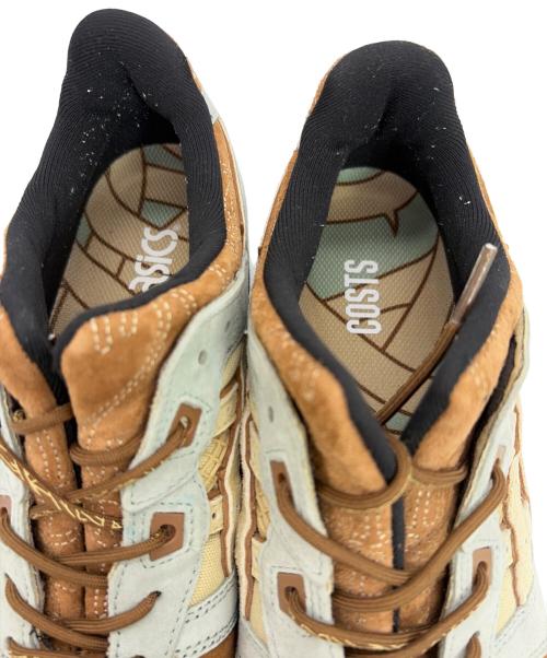 asics（アシックス）asics (アシックス) クラシックラニングシューズ ブラウン×ブルー サイズ:SIZE 25.5cmの古着・服飾アイテム
