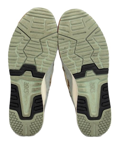 asics（アシックス）asics (アシックス) クラシックラニングシューズ ブラウン×ブルー サイズ:SIZE 25.5cmの古着・服飾アイテム