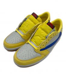 NIKE×Travis Scott（ナイキ×トラヴィススコット）の古着「スニーカー」｜イエロー×ブルー