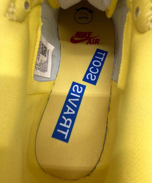 NIKE（ナイキ）NIKE (ナイキ) Travis Scott (トラヴィススコット) スニーカー イエロー×ブルー サイズ:SIZE 30cm 未使用品の古着・服飾アイテム