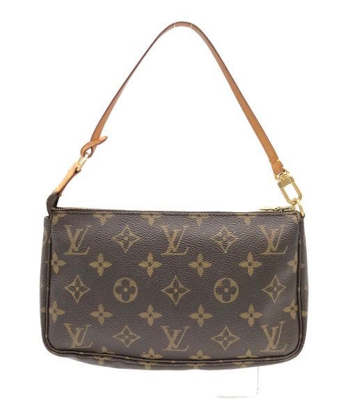 LOUIS VUITTON（ルイ ヴィトン）LOUIS VUITTON (ルイ ヴィトン) ポーチ ブラウンの古着・服飾アイテム