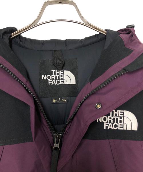 THE NORTH FACE（ザ ノース フェイス）THE NORTH FACE (ザ ノース フェイス) マウンテンダウンジャケット パープル×ブラック サイズ:Sの古着・服飾アイテム