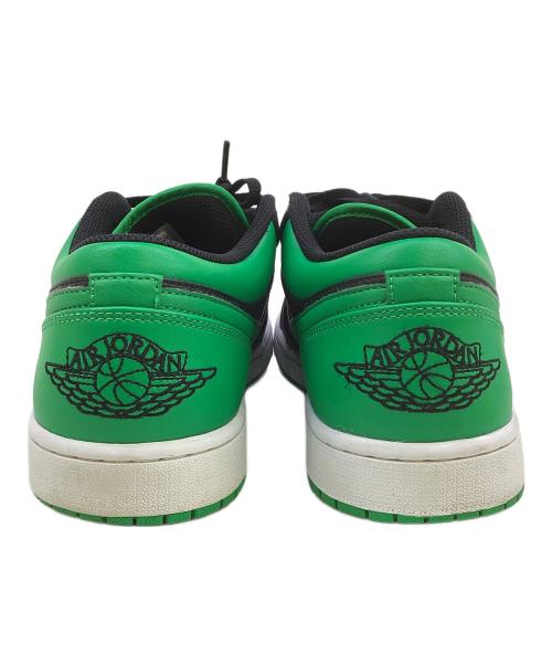NIKE（ナイキ）NIKE (ナイキ) Air Jordan 1 Low(エアジョーダン1ロー） グリーン×ブラック サイズ:28の古着・服飾アイテム
