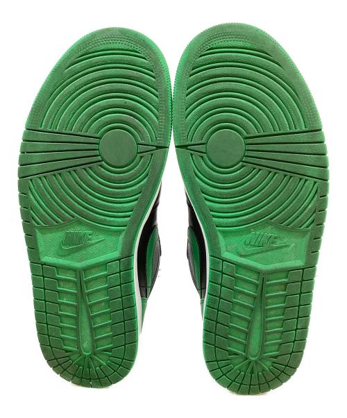 NIKE（ナイキ）NIKE (ナイキ) Air Jordan 1 Low(エアジョーダン1ロー） グリーン×ブラック サイズ:28の古着・服飾アイテム