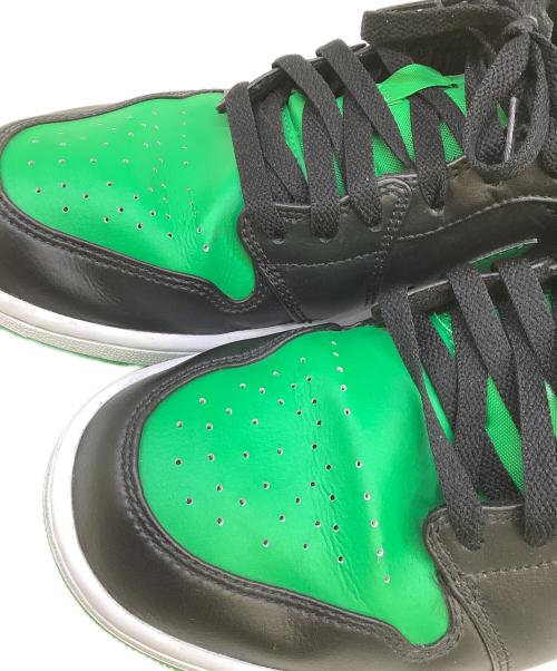 NIKE（ナイキ）NIKE (ナイキ) Air Jordan 1 Low(エアジョーダン1ロー） グリーン×ブラック サイズ:28の古着・服飾アイテム