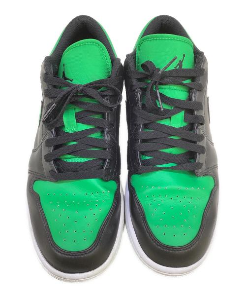NIKE（ナイキ）NIKE (ナイキ) Air Jordan 1 Low(エアジョーダン1ロー） グリーン×ブラック サイズ:28の古着・服飾アイテム