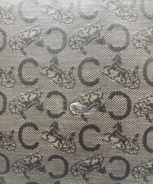 CELINE（セリーヌ）CELINE (セリーヌ) マカダム　ショルダーバッグ ベージュの古着・服飾アイテム