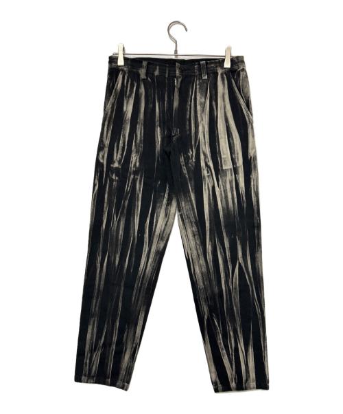 Y's（ワイズ）Y's (ワイズ) 総柄パンツ ブラック×ベージュ サイズ:SIZE Sの古着・服飾アイテム