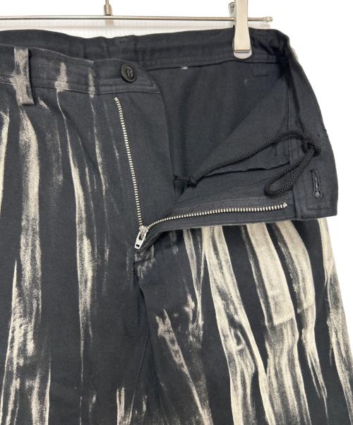 Y's（ワイズ）Y's (ワイズ) 総柄パンツ ブラック×ベージュ サイズ:SIZE Sの古着・服飾アイテム