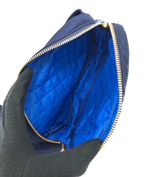 TORY BURCH（トリーバーチ）TORY BURCH (トリーバーチ) ナイロンウエストバッグ ネイビーの古着・服飾アイテム