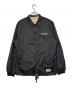 WACKO MARIA（ワコマリア）の古着「ライナー付コーチジャケット」｜ブラック×ベージュ