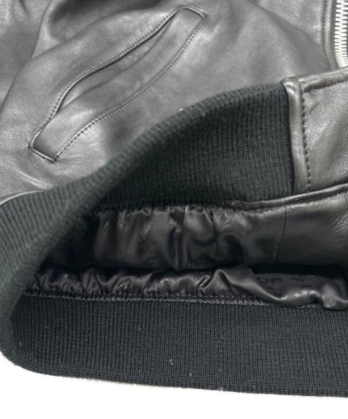 Schott（ショット）Schott (ショット) LEATHER JACKET BOWERY ブラック サイズ:SIZE Sの古着・服飾アイテム