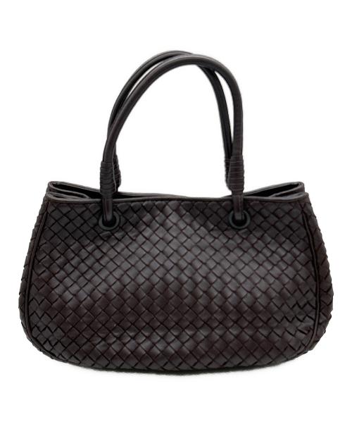 BOTTEGA VENETA（ボッテガベネタ）BOTTEGA VENETA (ボッテガベネタ) ハンドバッグ ブラウンの古着・服飾アイテム