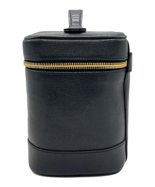 CHANEL（シャネル）CHANEL (シャネル) バニティバッグ ブラックの古着・服飾アイテム