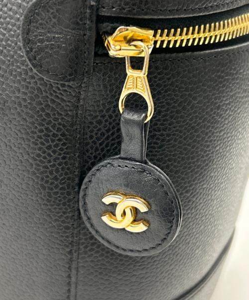 CHANEL（シャネル）CHANEL (シャネル) バニティバッグ ブラックの古着・服飾アイテム