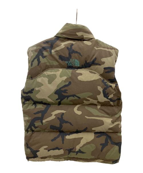 THE NORTH FACE（ザ ノース フェイス）THE NORTH FACE (ザ ノース フェイス) ヌプシダウンベスト オリーブ サイズ:Lの古着・服飾アイテム