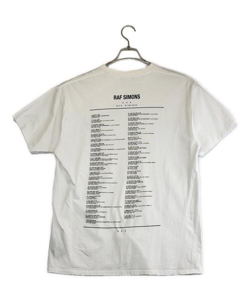 RAF SIMONS（ラフシモンズ）RAF SIMONS (ラフシモンズ) Big fit Punkette ホワイト サイズ:SIZE Sの古着・服飾アイテム