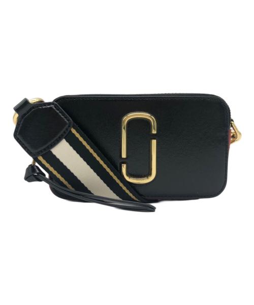 MARC JACOBS（マークジェイコブズ）MARC JACOBS (マーク ジェイコブス) ショルダーバッグ ブラック×レッドの古着・服飾アイテム