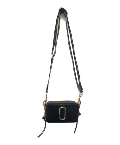 MARC JACOBS（マークジェイコブズ）MARC JACOBS (マーク ジェイコブス) ショルダーバッグ ブラック×レッドの古着・服飾アイテム