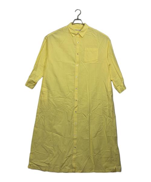 SHENERY（シーナリー）SHENERY (シーナリー) シャツワンピース イエロー サイズ:SIZE M (38)の古着・服飾アイテム