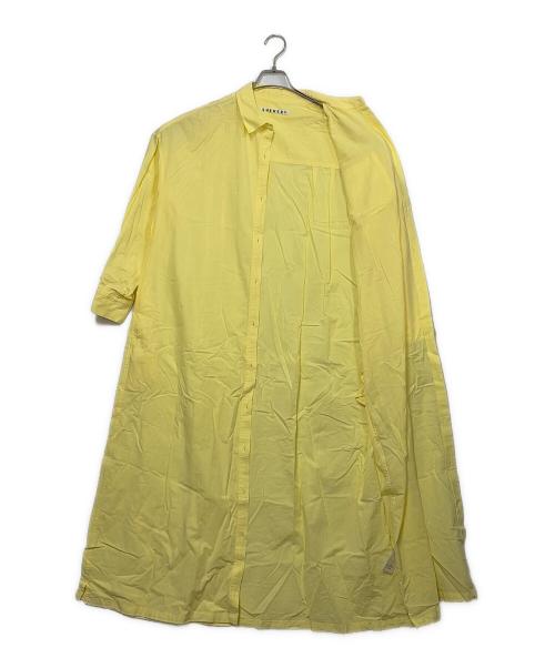SHENERY（シーナリー）SHENERY (シーナリー) シャツワンピース イエロー サイズ:SIZE M (38)の古着・服飾アイテム