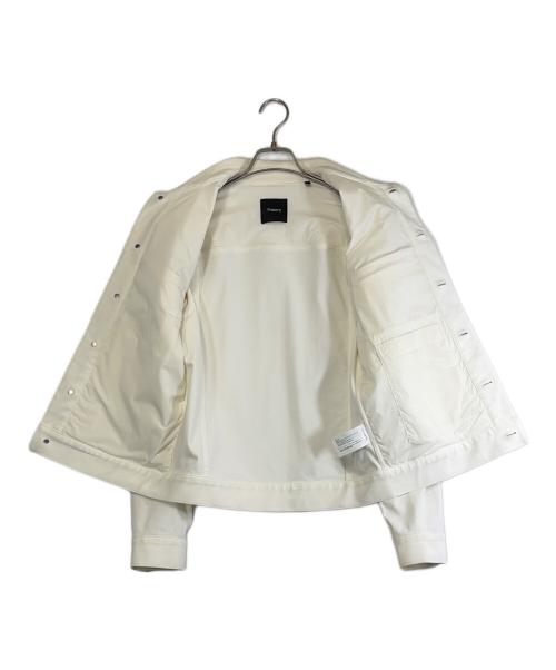 theory（セオリー）theory (セオリー) トラッカージャケット ホワイト サイズ:SIZE XSの古着・服飾アイテム