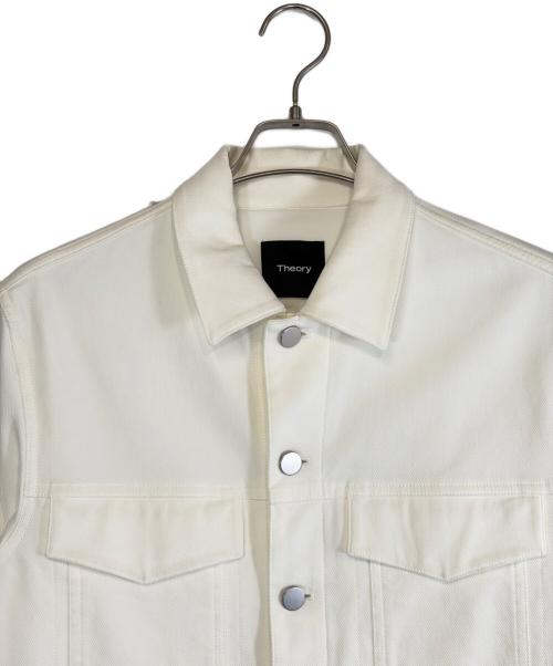 theory（セオリー）theory (セオリー) トラッカージャケット ホワイト サイズ:SIZE XSの古着・服飾アイテム