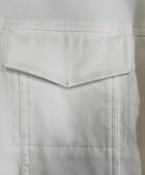 theory（セオリー）theory (セオリー) トラッカージャケット ホワイト サイズ:SIZE XSの古着・服飾アイテム