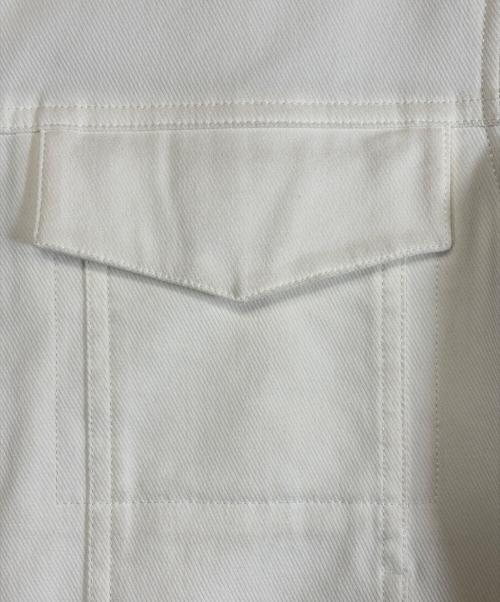 theory（セオリー）theory (セオリー) トラッカージャケット ホワイト サイズ:SIZE XSの古着・服飾アイテム