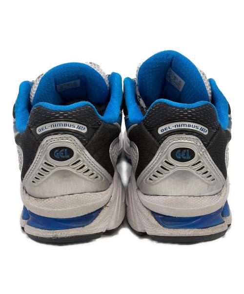 asics（アシックス）asics (アシックス) スニーカー シルバー×ブルー サイズ:SIZE 25cmの古着・服飾アイテム