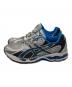 asics (アシックス) スニーカー シルバー×ブルー サイズ:SIZE 25cm：11000円