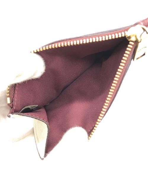 COACH（コーチ）COACH (コーチ) カード&コインケース ベージュ×ピンクの古着・服飾アイテム