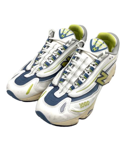 NEW BALANCE（ニューバランス）NEW BALANCE (ニューバランス) ローカットスニーカー ブルー×ホワイト サイズ:27.5㎝の古着・服飾アイテム