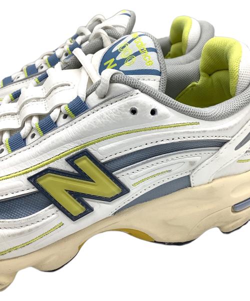 NEW BALANCE（ニューバランス）NEW BALANCE (ニューバランス) ローカットスニーカー ブルー×ホワイト サイズ:27.5㎝の古着・服飾アイテム