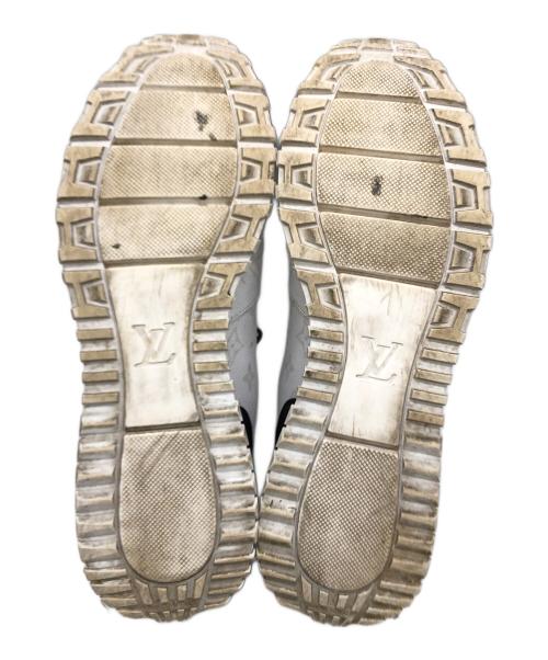 LOUIS VUITTON（ルイ ヴィトン）LOUIS VUITTON (ルイ ヴィトン) ランアウェイ・ライン スニーカー グレー×ホワイト サイズ:SIZE9の古着・服飾アイテム