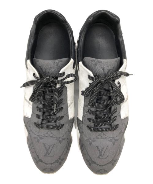 LOUIS VUITTON（ルイ ヴィトン）LOUIS VUITTON (ルイ ヴィトン) ランアウェイ・ライン スニーカー グレー×ホワイト サイズ:SIZE9の古着・服飾アイテム
