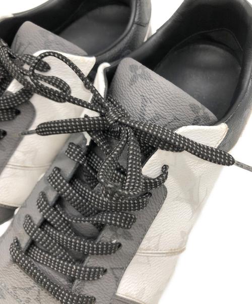 LOUIS VUITTON（ルイ ヴィトン）LOUIS VUITTON (ルイ ヴィトン) ランアウェイ・ライン スニーカー グレー×ホワイト サイズ:SIZE9の古着・服飾アイテム