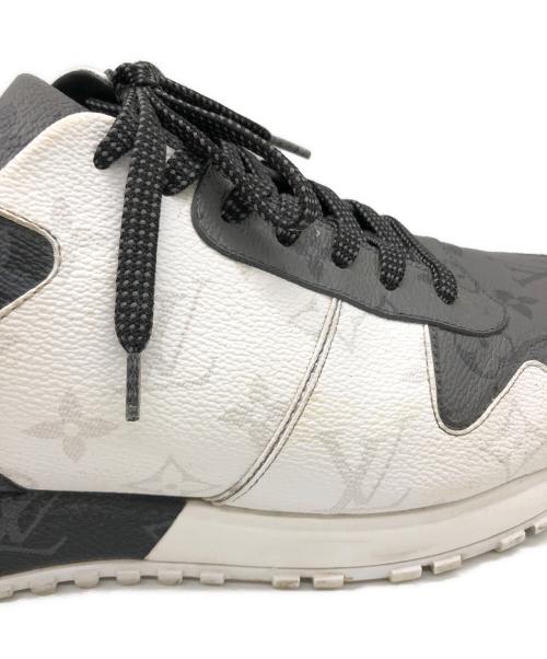 LOUIS VUITTON（ルイ ヴィトン）LOUIS VUITTON (ルイ ヴィトン) ランアウェイ・ライン スニーカー グレー×ホワイト サイズ:SIZE9の古着・服飾アイテム