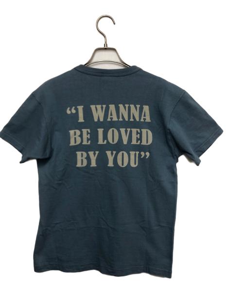 TOYS MCCOY（トイズマッコイ）TOYS McCOY (トイズマッコイ) 半袖カットソー ブルー サイズ:Sの古着・服飾アイテム