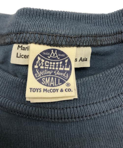 TOYS MCCOY（トイズマッコイ）TOYS McCOY (トイズマッコイ) 半袖カットソー ブルー サイズ:Sの古着・服飾アイテム